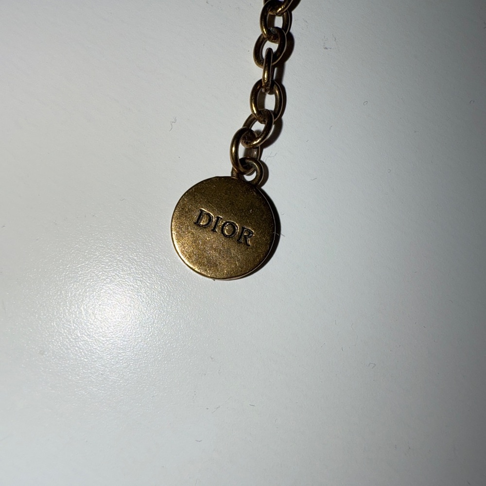Dior 30 Montaigne Short CD Necklace - Picture 3 of 5